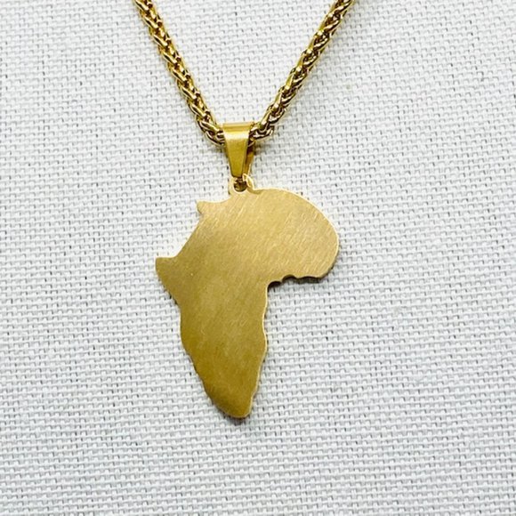 Eye of Horus Africa Necklace for Good Luck & Protection -18kt Plated - NIB - Picture 4 of 6